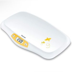 Beurer German BY80 Digital Baby Infant Scale Weighs Pounds Ounces Kilograms 44lb